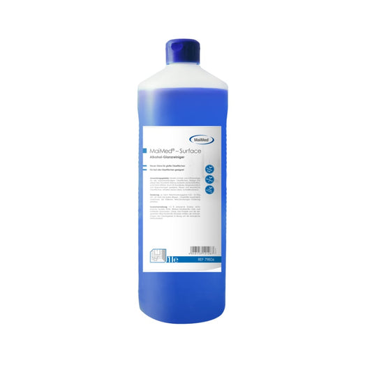 Nettoyant brillant à l'alcool MaiMed-Surface, bouchon à vis