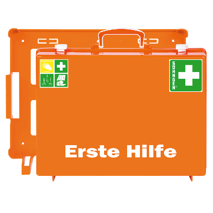 Trousse de premiers secours MT-CD Industrie Norm Plus, orange