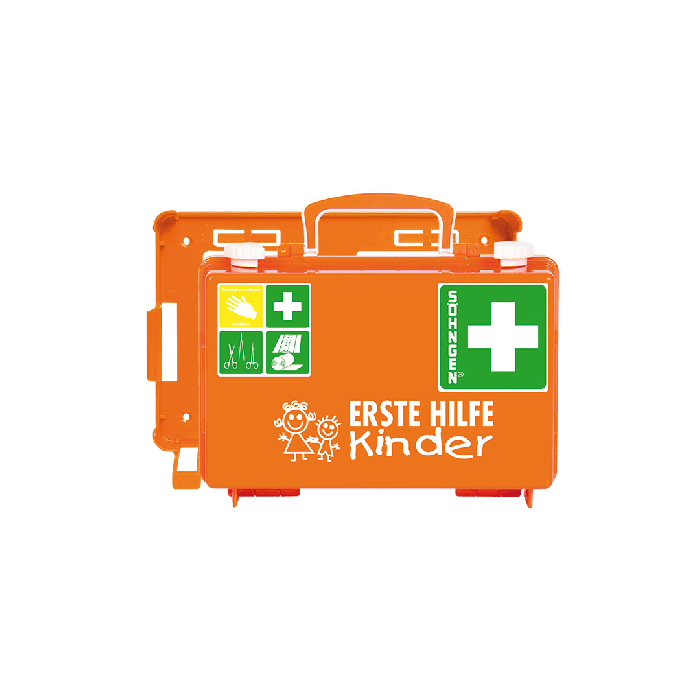 Trousse de premiers secours QUICK-CD Kombi orange MATERNELLE