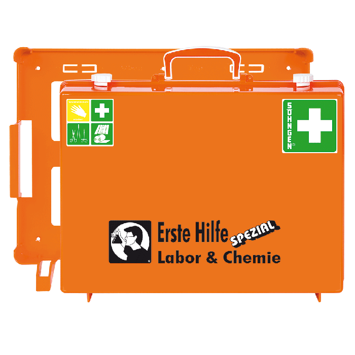 Trousse de premiers secours professionnelle SPEZIAL Autriche : laboratoire et chimie