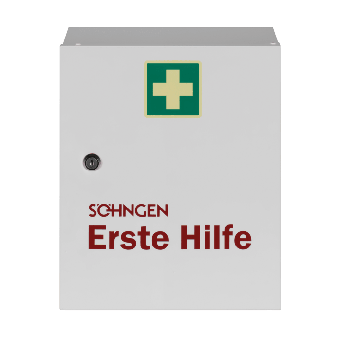 Armoire à pharmacie HEIDELBERG, modèle standard, blanche