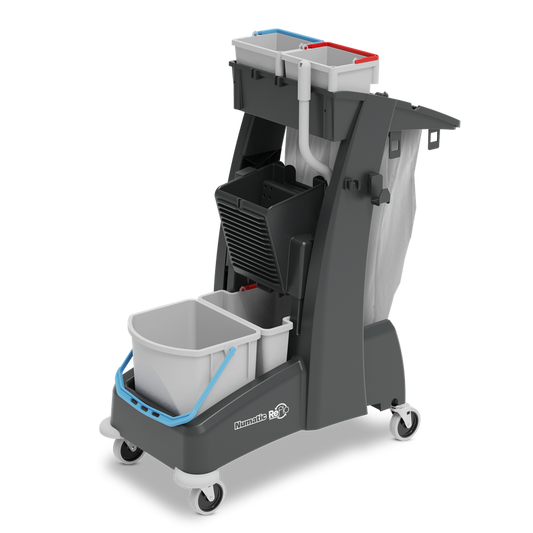 Numatic dubbele mobiele bak MultiMatic MM-4 | Pak (1 stuk)