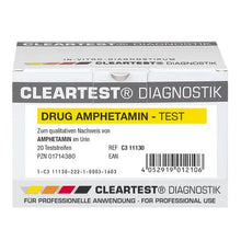 Cleartest Drug, Méthamphétamine 1000ng/ml, Pack : 20 pièces | Pack (20 tests)