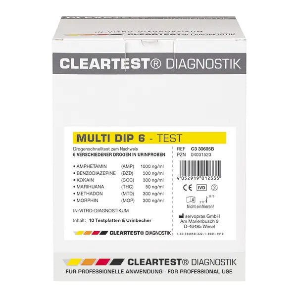 Pack de tests CLEARTEST Multi Dip 10