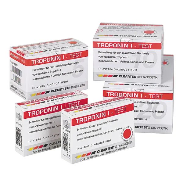 Cleartest Troponin, pack : 20 tests | Pack (20 tests)