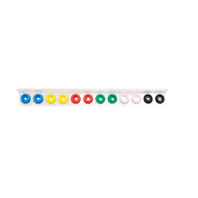 Rail à ampoules VARIOFLEX, modèle à une rangée, pour 12 ampoules