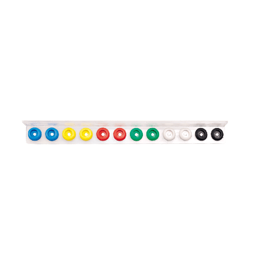 Rail à ampoules VARIOFLEX, modèle à une rangée, pour 12 ampoules