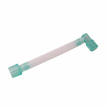 Flexibele ganzenhals 170 mm PE met hoekstuk