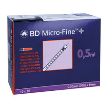 Micro-Fine Plus insulinespuit | Pak (100 stuks)