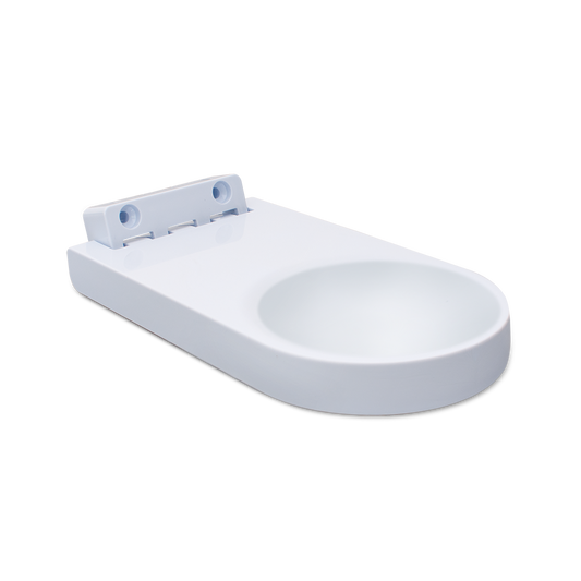 Lekbakje voor universele dispenser REF2040 van kunststof, wit | Pak (1 stuk)