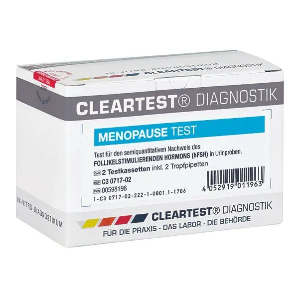 Cleartest Ménopause, Pack : 6 tests | Pack (6 essais)
