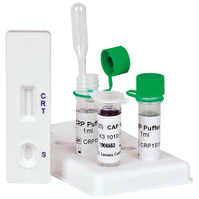 Cleartest CrP HS (10/60) Hooggevoelige grenswaarde: 10 mg/l Referentie: 60 mg/l Verpakking: 10 tests | Pakket (10 testen)