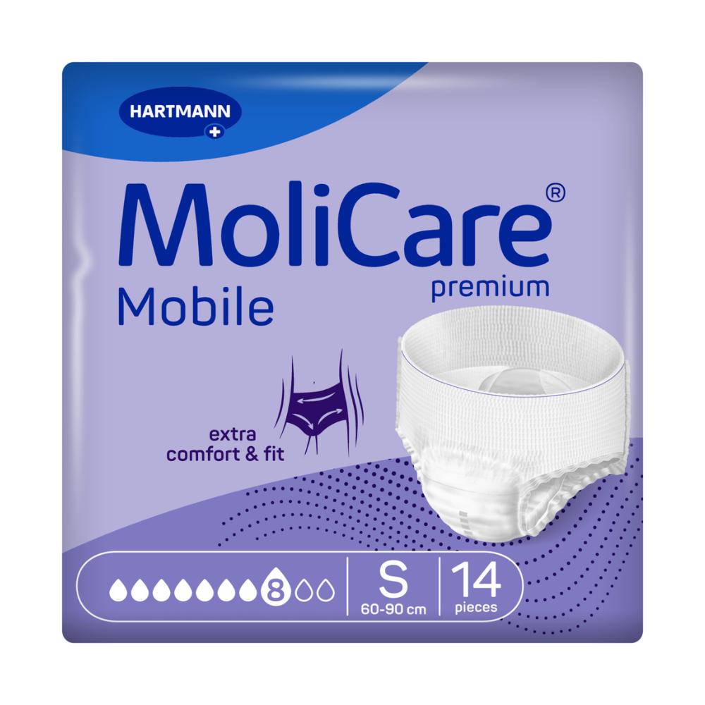 MoliCare® Premium Mobile Incontinence Pants 8 gouttes – incontinence très forte