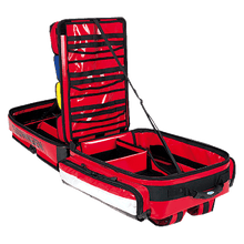 Sac à dos d'urgence PROFiL vide, comprenant 3 grandes et 2 petites poches modulaires