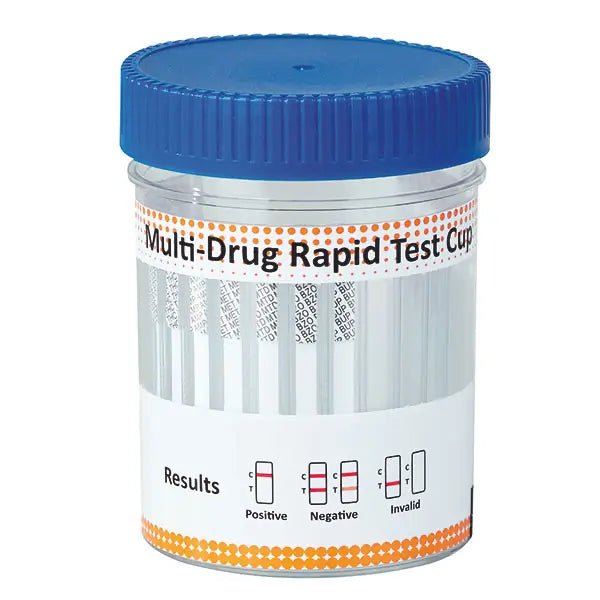 Cleartest Multi Drug Discreet ECO Urine Drugstestbeker, 5-voudig *** Enkele test | Stuk (1 proef)
