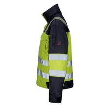 MASCOT® Genova veste d'hiver haute visibilité jaune/marine