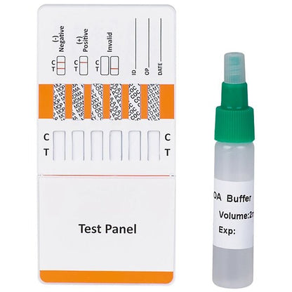 Test par lingettes Cleartest Multi Drug, combinaison de médicaments 12 fois, plaque de test