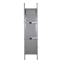 Brancard N 1 x pliable, en tissu synthétique, 4 pieds coulissants