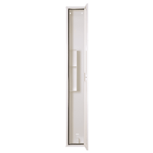 Armoire sur pied pour civière de premiers secours, blanche, vide