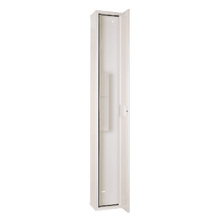 Armoire sur pied pour civière de premiers secours, blanche, vide
