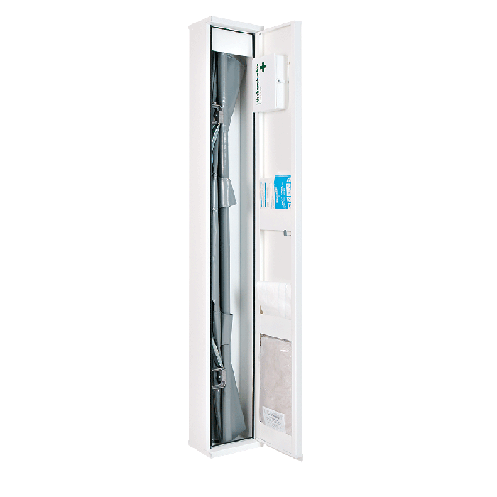 Stehschrank NovoLine 4 für Krankentrage 1x klappbar