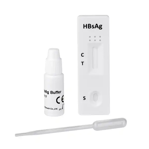Cleartest HBsAg-pakket: 10 tests, inclusief accessoires | Pakket (10 testen)