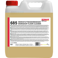 Nettoyant pour sols d'atelier SONAX à faible formation de mousse
