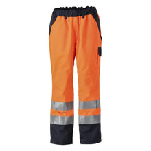 MASCOT® Linz-overbroek, signalisatie oranje/marineblauw