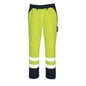 Surpantalon MASCOT® Linz, jaune haute visibilité/marine