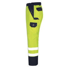 MASCOT® Linz overbroek, signalisatie geel/marineblauw