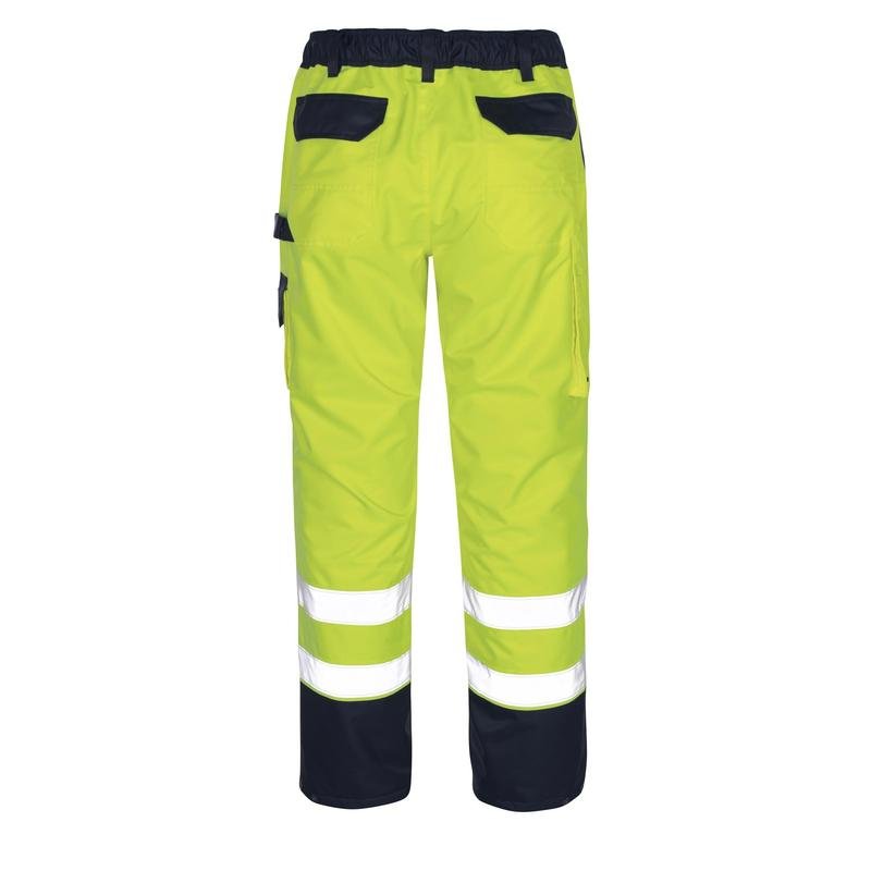 Surpantalon MASCOT® Linz, jaune haute visibilité/marine