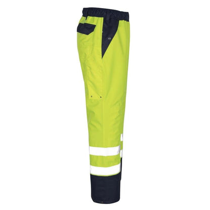 Surpantalon MASCOT® Linz, jaune haute visibilité/marine