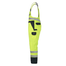 MASCOT® Wels tuinbroek, signalisatie geel/marineblauw