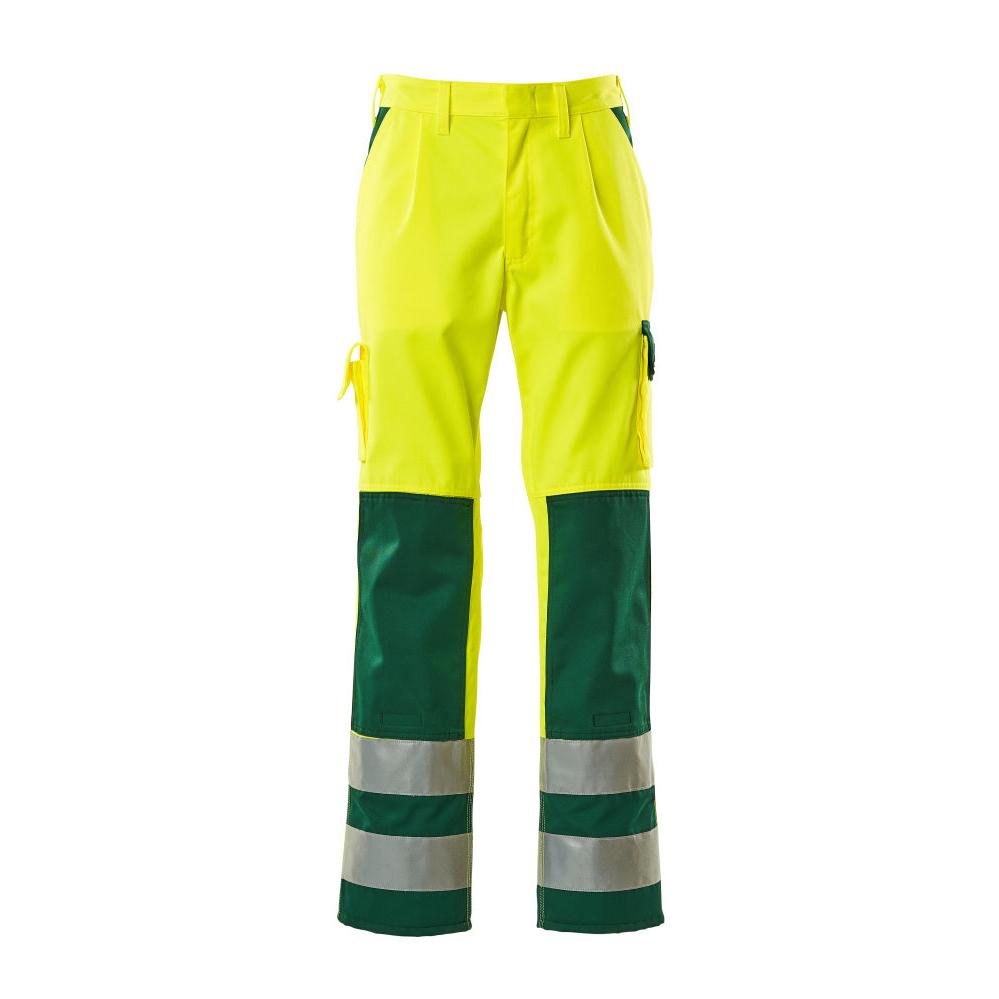 MASCOT® Olinda pantalon haute visibilité jaune/vert
