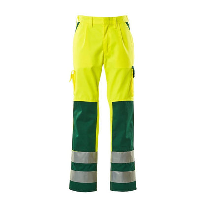 MASCOT® Olinda pantalon haute visibilité jaune/vert