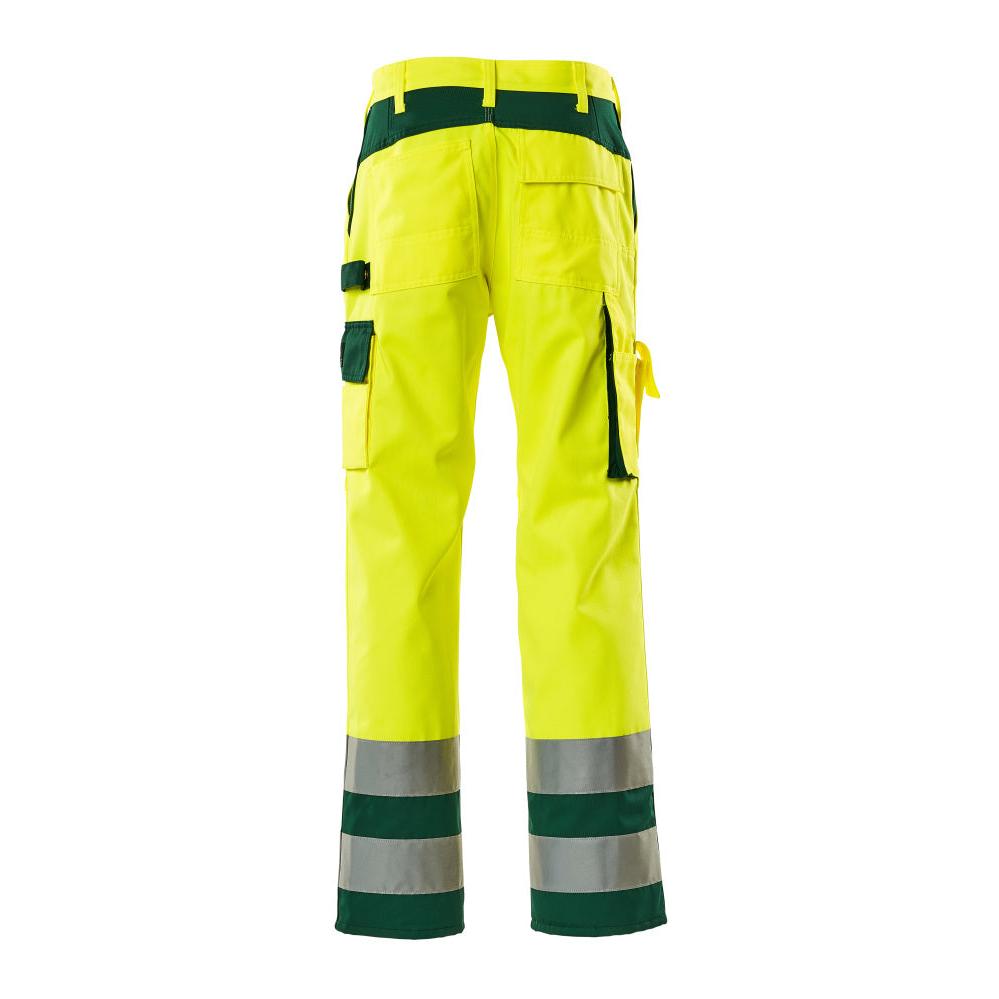 MASCOT® Olinda pantalon haute visibilité jaune/vert