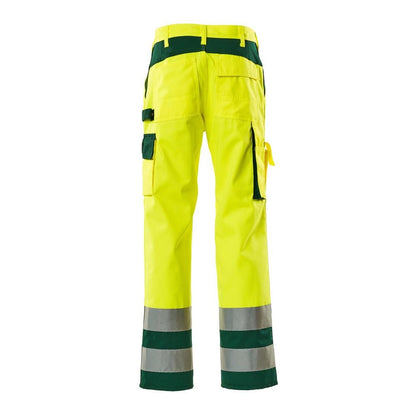 MASCOT® Olinda pantalon haute visibilité jaune/vert