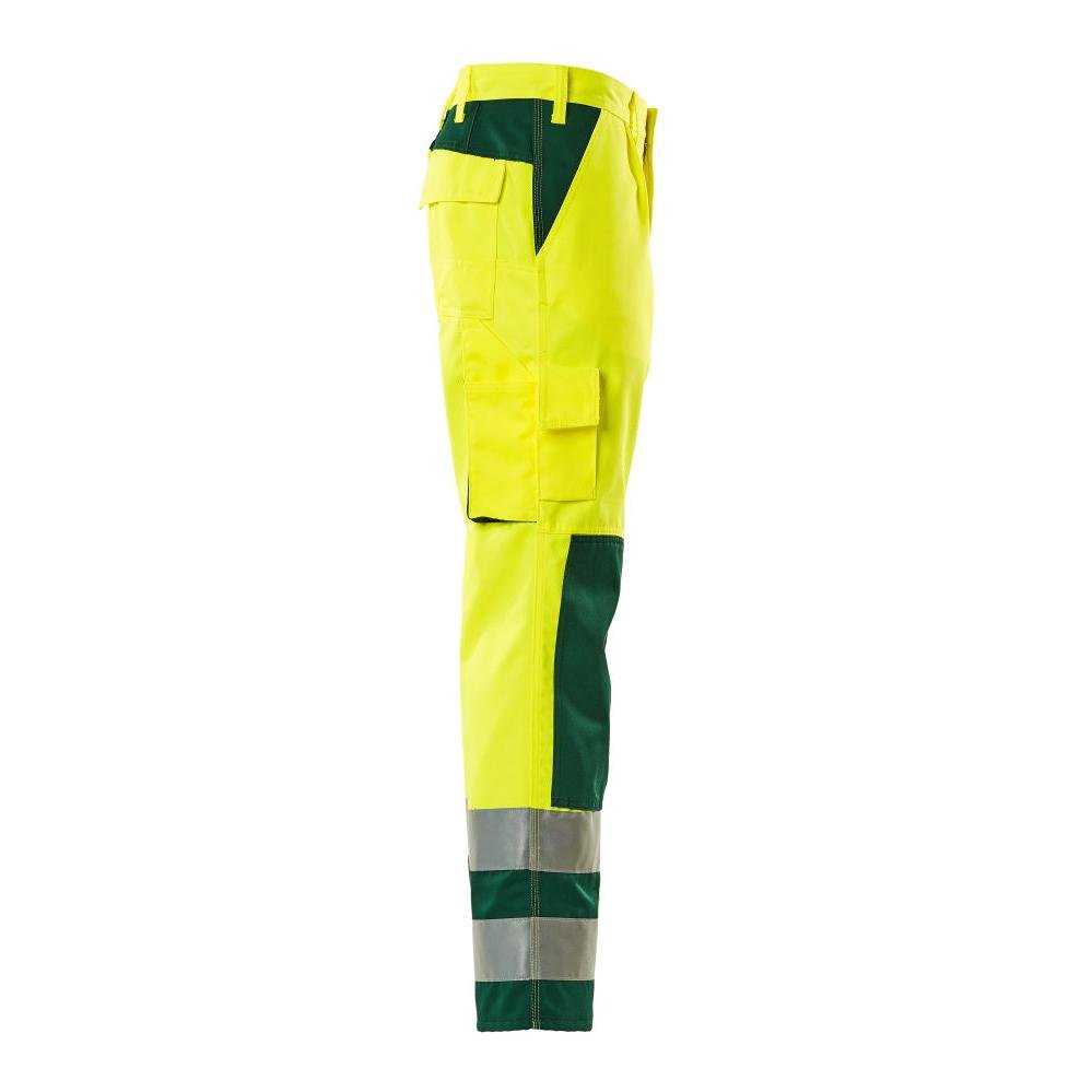 MASCOT® Olinda pantalon haute visibilité jaune/vert