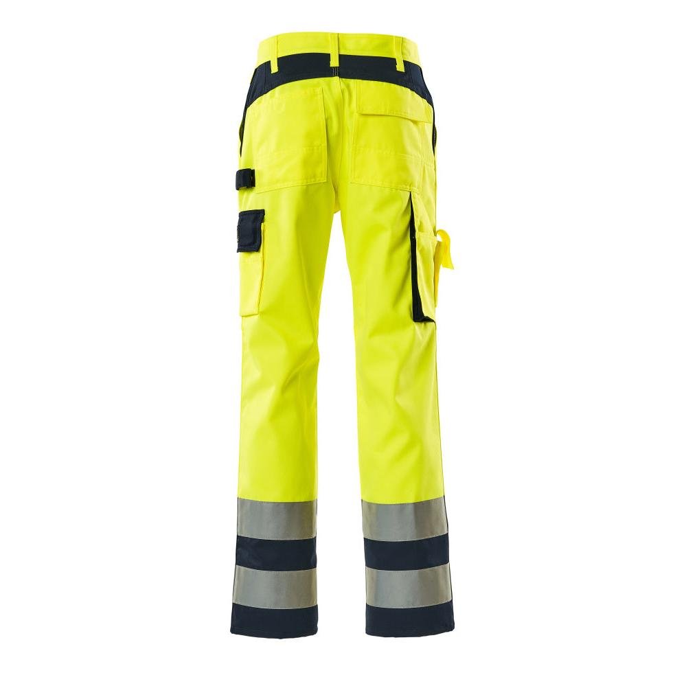 MASCOT® Olinda broek, signalisatiegeel/marineblauw