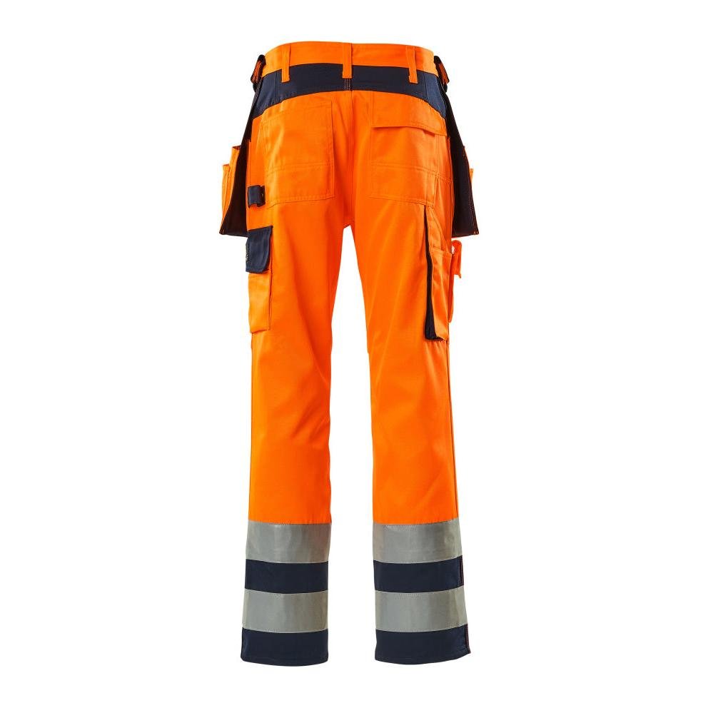 MASCOT® Almas werkbroek, signalisatie oranje/marineblauw