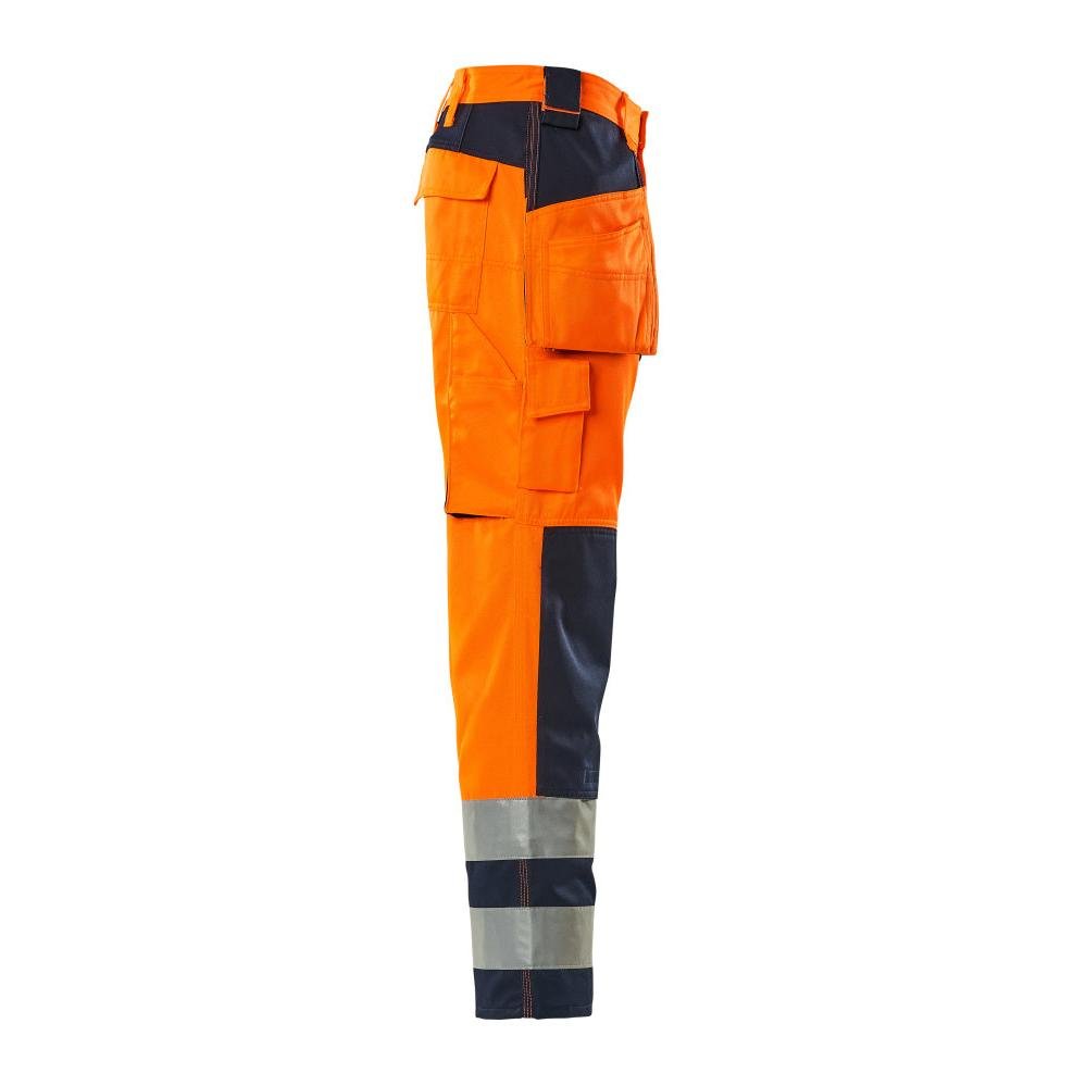 MASCOT® Almas werkbroek, signalisatie oranje/marineblauw