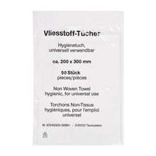 Vliesdoekjes 200 x 300 mm, per 50 stuks