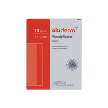 aluderm®-aluplast stabil, lot de 10 pièces de 10 x 6 cm chacune