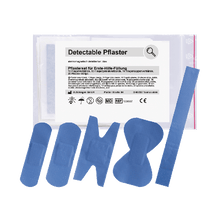 Detectables-pleisterset voor EHBO-uitrusting