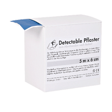 Detecteerbaar pleisterverband 5 m x 6 cm