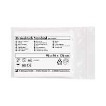 Foulard triangulaire standard blanc