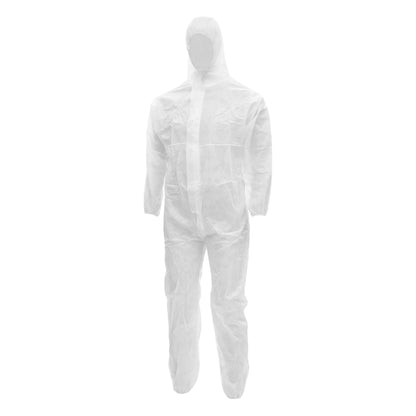 NITRAS POLYSAFE BASIC II, overall met chemische bescherming, wit