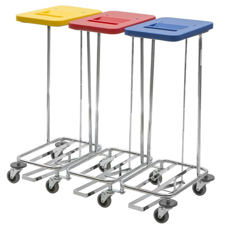 Triple collecteur de linge. Housse et pédale | 1 pièce