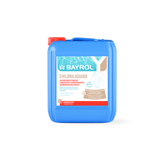 BAYROL Chloriliquide Concentré de chlore liquide pour systèmes de mesure et de dosage