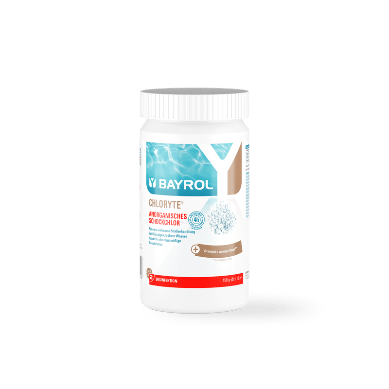 BAYROL Chloryte® Granulés de chlore inorganique avec 70 % de chlore actif